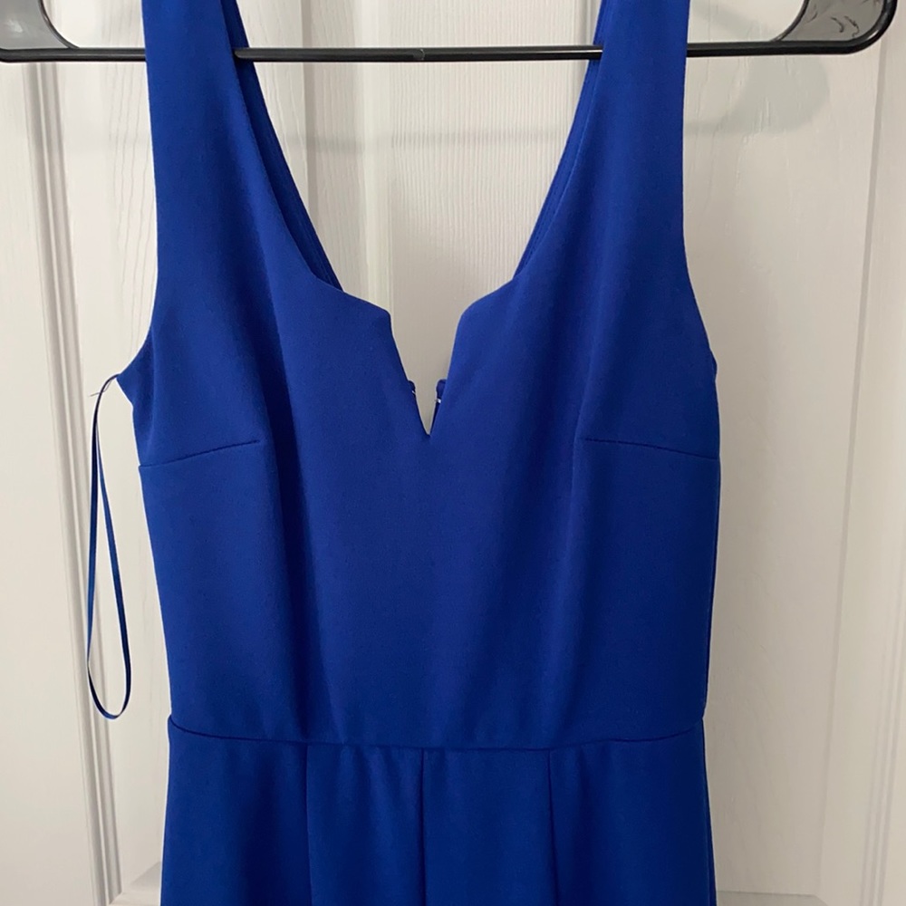 Francescas boutique royal blue jumpsuit